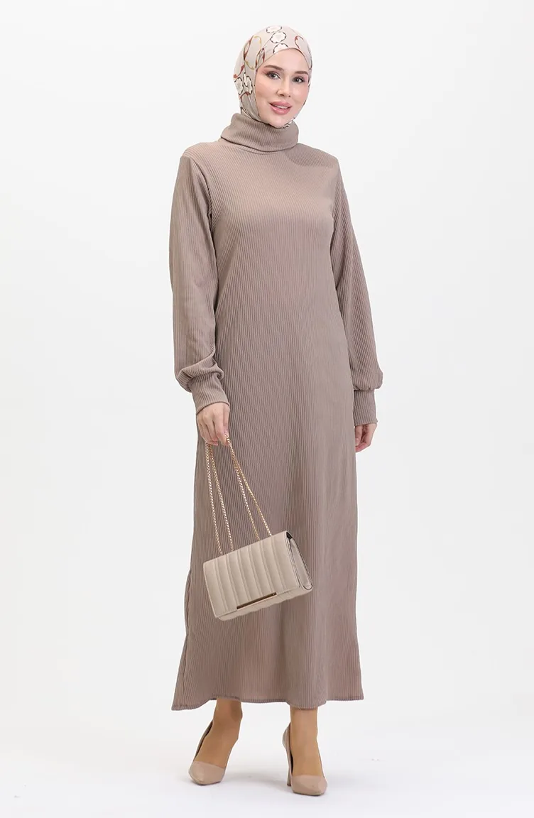 Robe Droite 0196-10 Vison Foncé 0196-10