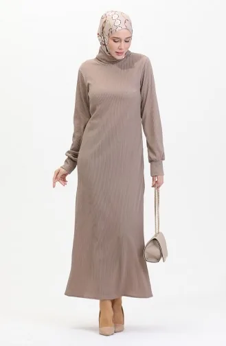 Robe Droite 0196-10 Vison Foncé 0196-10