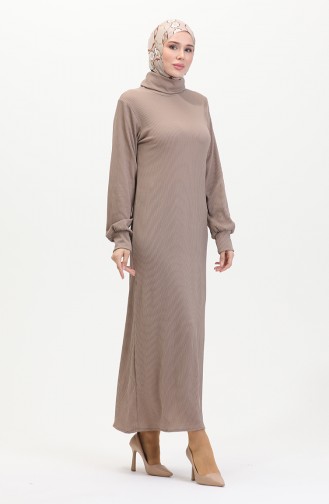 Robe Droite 0196-10 Vison Foncé 0196-10