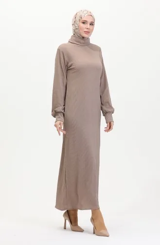 Robe Droite 0196-10 Vison Foncé 0196-10