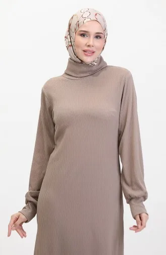 Robe Droite 0196-10 Vison Foncé 0196-10