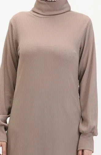 Robe Droite 0196-10 Vison Foncé 0196-10