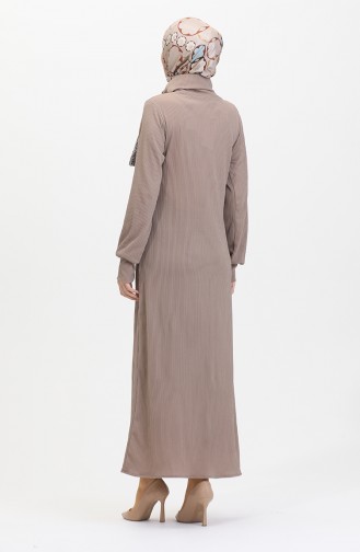 Robe Droite 0196-10 Vison Foncé 0196-10