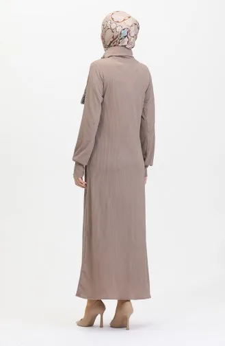 Robe Droite 0196-10 Vison Foncé 0196-10
