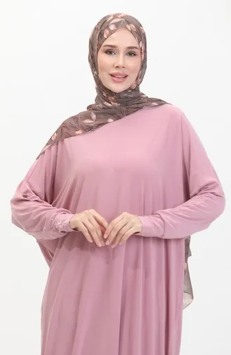 Batwing Sleeve Casual Dress 2000-21 Powder 2000-21