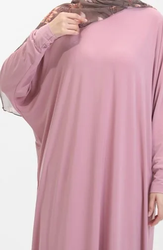Batwing Sleeve Casual Dress 2000-21 Powder 2000-21