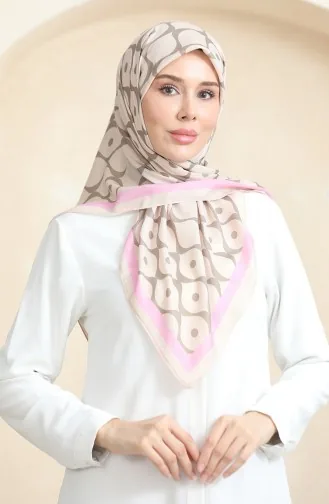 Echarpe Coton Doux 19090-07 Beige Café Laiteux 19090-07