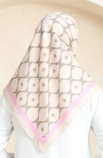 Echarpe Coton Doux 19090-07 Beige Café Laiteux 19090-07