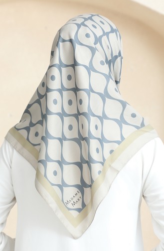Soft Cotton Scarf 19090-22 Beige Smoke 19090-22