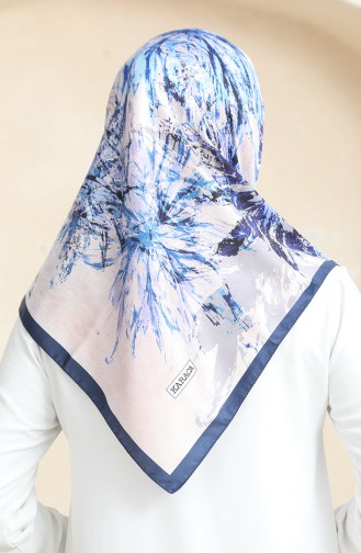 Karaca Rayon Sjaal 81066-01 Marineblauw 81066-01