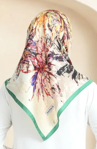 Karaca Rayon Scarf 81066-04 Grass Green 81066-04