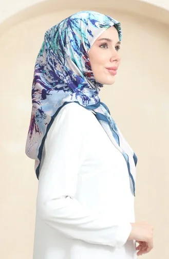 Karaca Rayon Eşarp 81066-05 İndigo