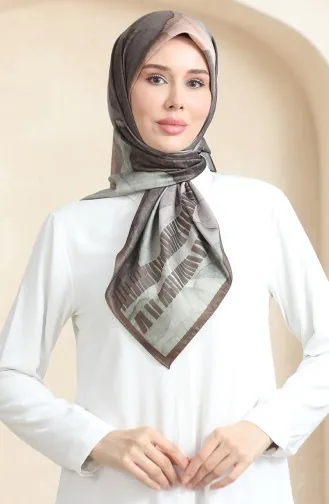 Karaca Rayon Scarf 81067-02 Green 81067-02