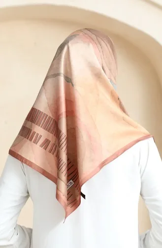 Karaca Rayon Schal 81067-11 Braun 81067-11