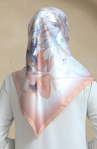 Karaca Rayon Scarf 81068-05 Salmon 81068-05