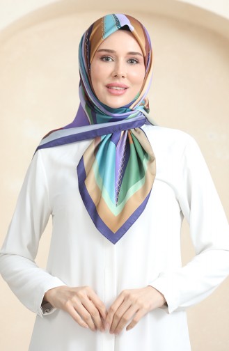 Karaca Echarpe Rayonne 81069-02 Pourpre 81069-02