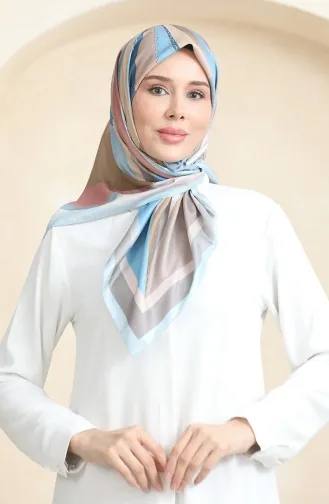 Karaca Echarpe Rayonne 81069-07 Bleu Bébé 81069-07
