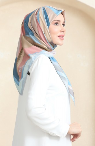 Karaca Rayon Sjaal 81069-07 Babyblauw 81069-07