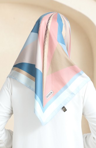 Karaca Rayon Sjaal 81069-07 Babyblauw 81069-07