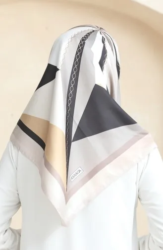 Karaca Rayon Scarf 81069-08 Beige Mustard 81069-08