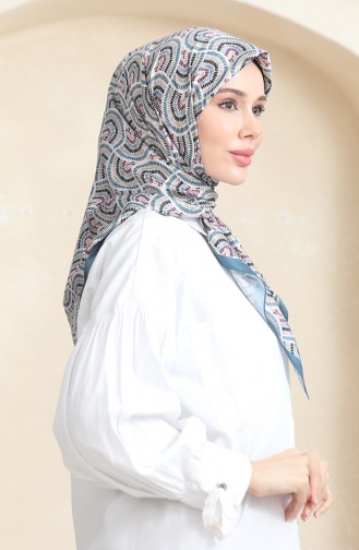 Karaca Rayon Scarf 81072-02 İndigo Purple 81072-02