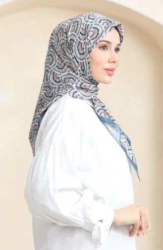 Karaca Echarpe Rayonne 81072-02 Pourpre Indigo 81072-02