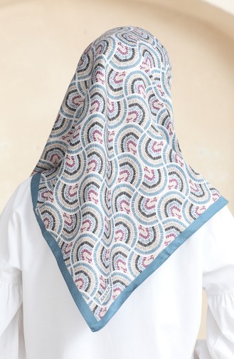 Karaca Rayon Scarf 81072-02 İndigo Purple 81072-02