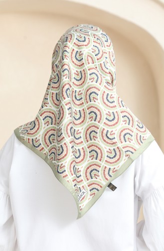 Karaca Rayon Schal 81072-13 Pistaziengrüne Fliese 81072-13
