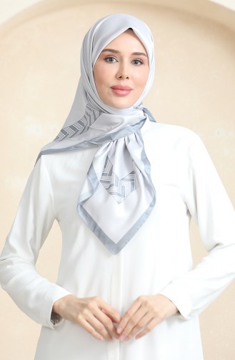 Karaca Rayon Schal 81073-03 Grau Geräuchert 81073-03