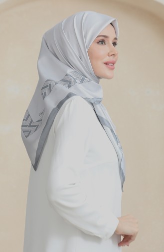 Karaca Rayon Schal 81073-03 Grau Geräuchert 81073-03