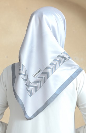 Karaca Rayon Schal 81073-03 Grau Geräuchert 81073-03