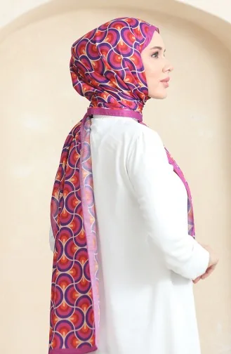 Karaca Zachte Sjaal 81063-01 Fuchsia 81063-01