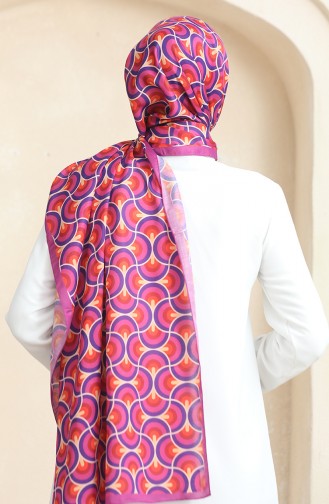 Karaca Soft Shawl 81063-01 Fuchsia 81063-01