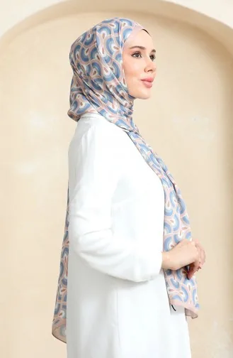 Karaca Soft Shawl 81063-02 Powder Blue 81063-02