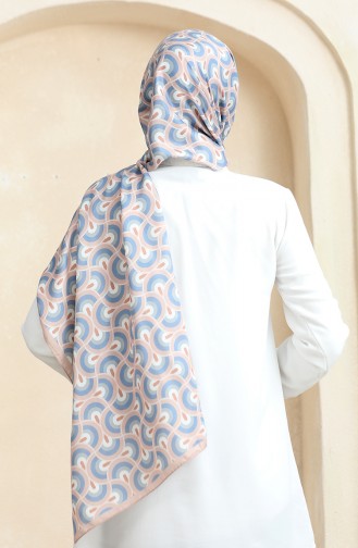 Karaca Châle Doux 81063-02 Bleu Poudre 81063-02