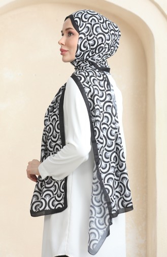 Karaca Soft Shawl 81063-03 Black And white 81063-03