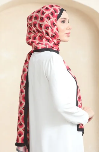 Karaca Soft Shawl 81063-05 Black Pink 81063-05