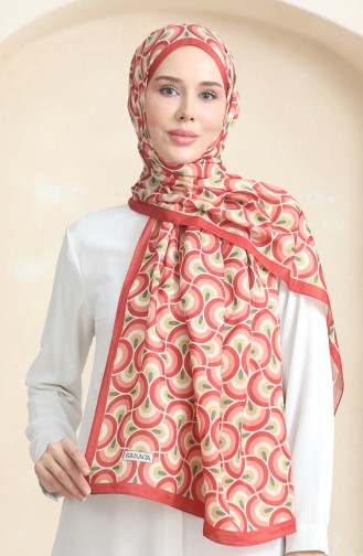 Karaca Châle Doux 81063-07 Vert Brique 81063-07