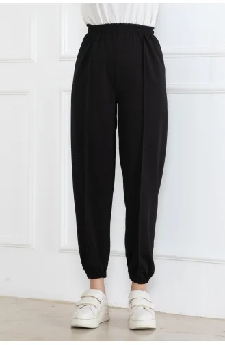 Pantalon De Sport Elastique 303-01 Noir 303-01