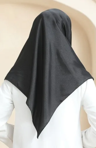 Effen Kristallen Sjaal 70252-01 Zwart 70252-01