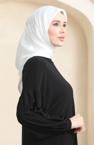Plain Crystal Scarf 70252-02 white 70252-02