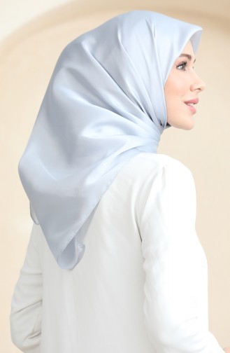 إيشارب سادة كريستال 70252-04 رمادي فضي 70252-04