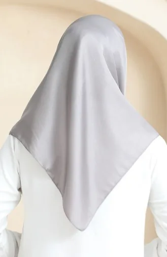 Schlichter Kristallschal 70252-05 Grau 70252-05