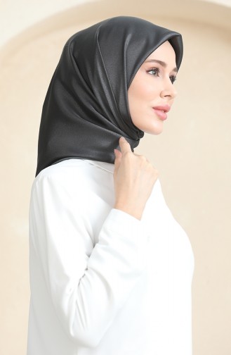Plain Crystal Scarf 70252-06 Anthracite 70252-06