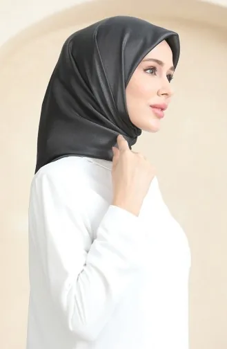 Plain Crystal Scarf 70252-06 Anthracite 70252-06