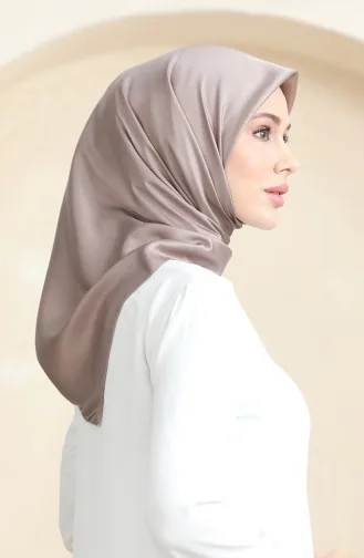 Plain Crystal Scarf 70252-14 Mink 70252-14