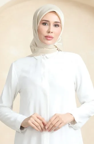 Schlichter Kristallschal 70252-16 Creme 70252-16