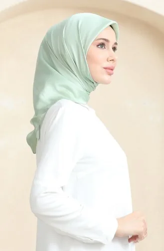 Plain Crystal Scarf 70252-19 Mint Green 70252-19