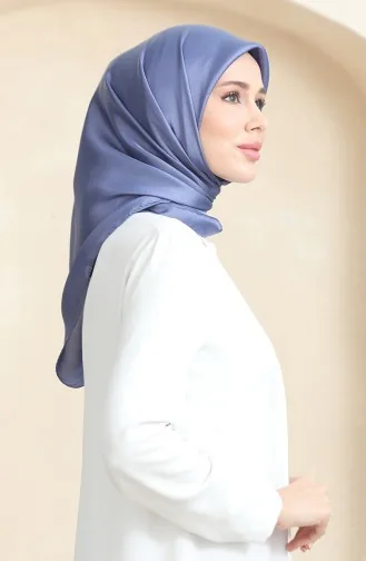 Schlichter Kristallschal 70252-24 Indigo 70252-24