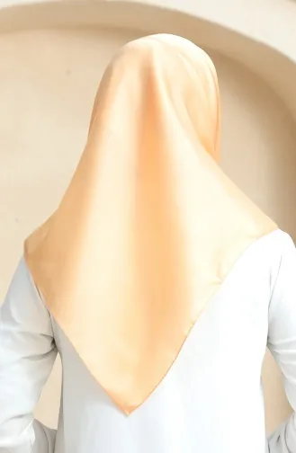 Düz Kristal Eşarp 70252-27 Kavuniçi